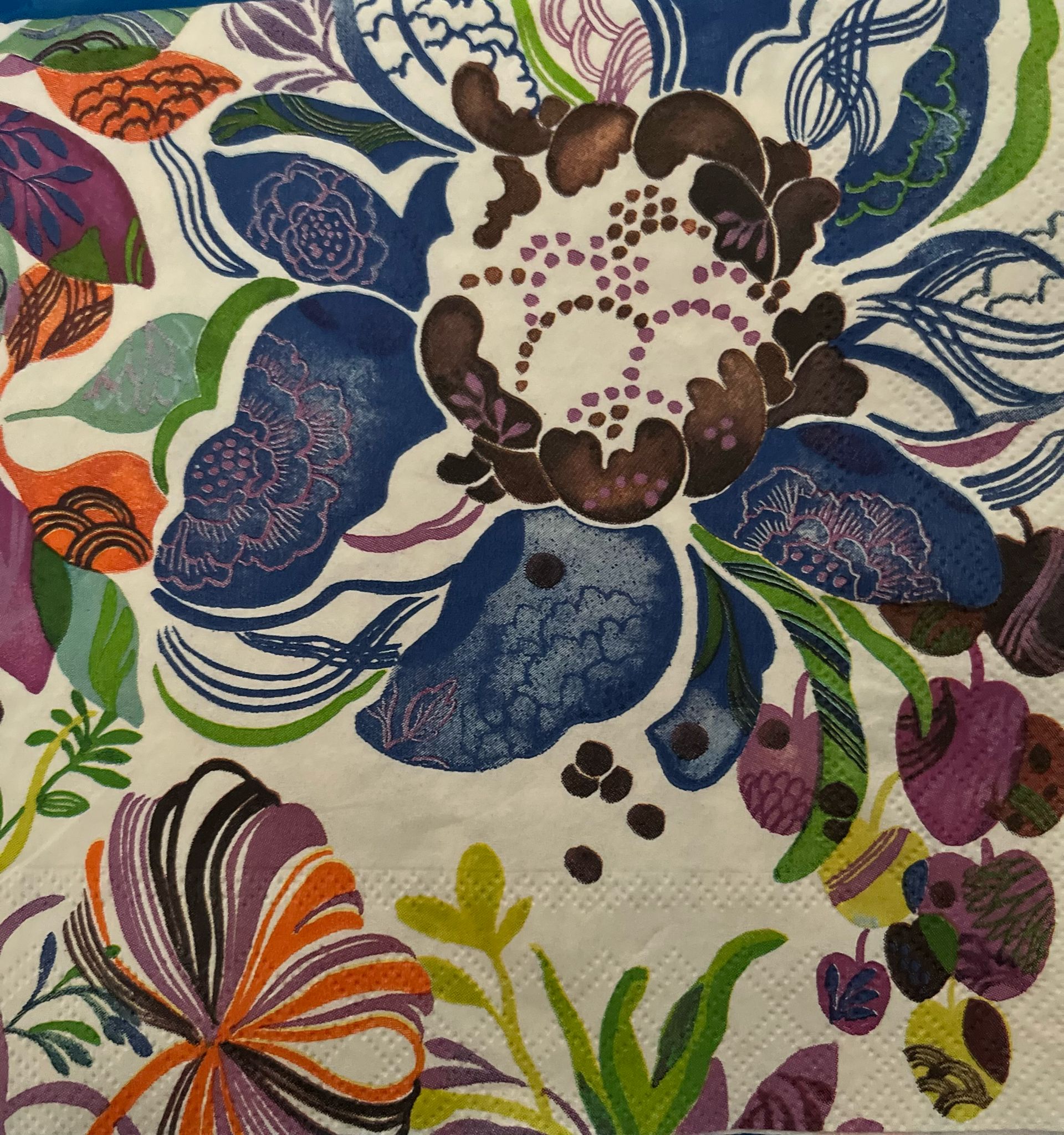 Diseño de servilleta número 2 para personalización de bandejas mediante decoupage en PauFe Studio
