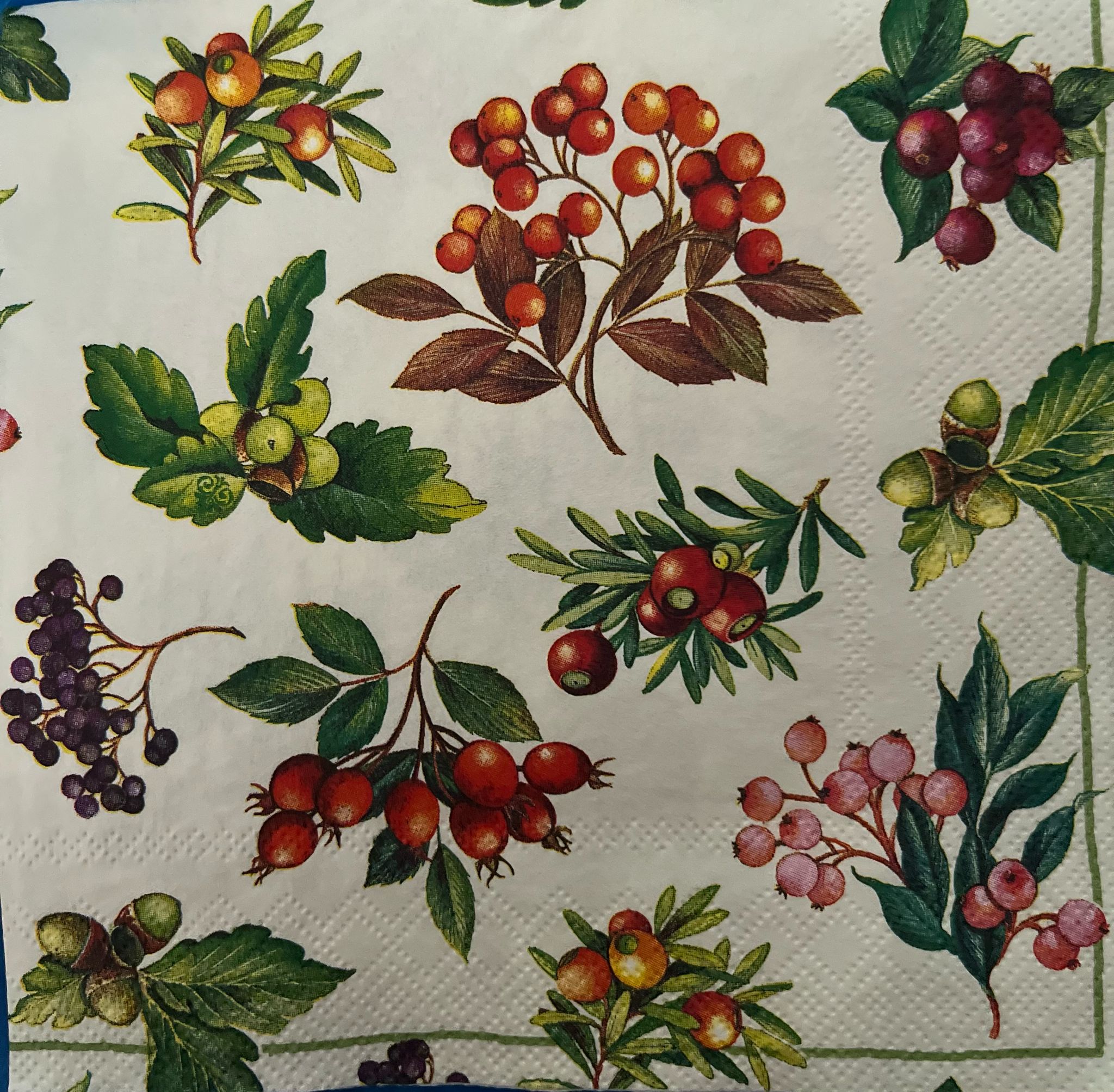 Diseño de servilleta número 4 para personalización de bandejas mediante decoupage en PauFe Studio