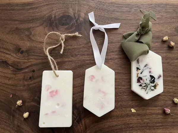 Ambientadores de soja en forma de vela